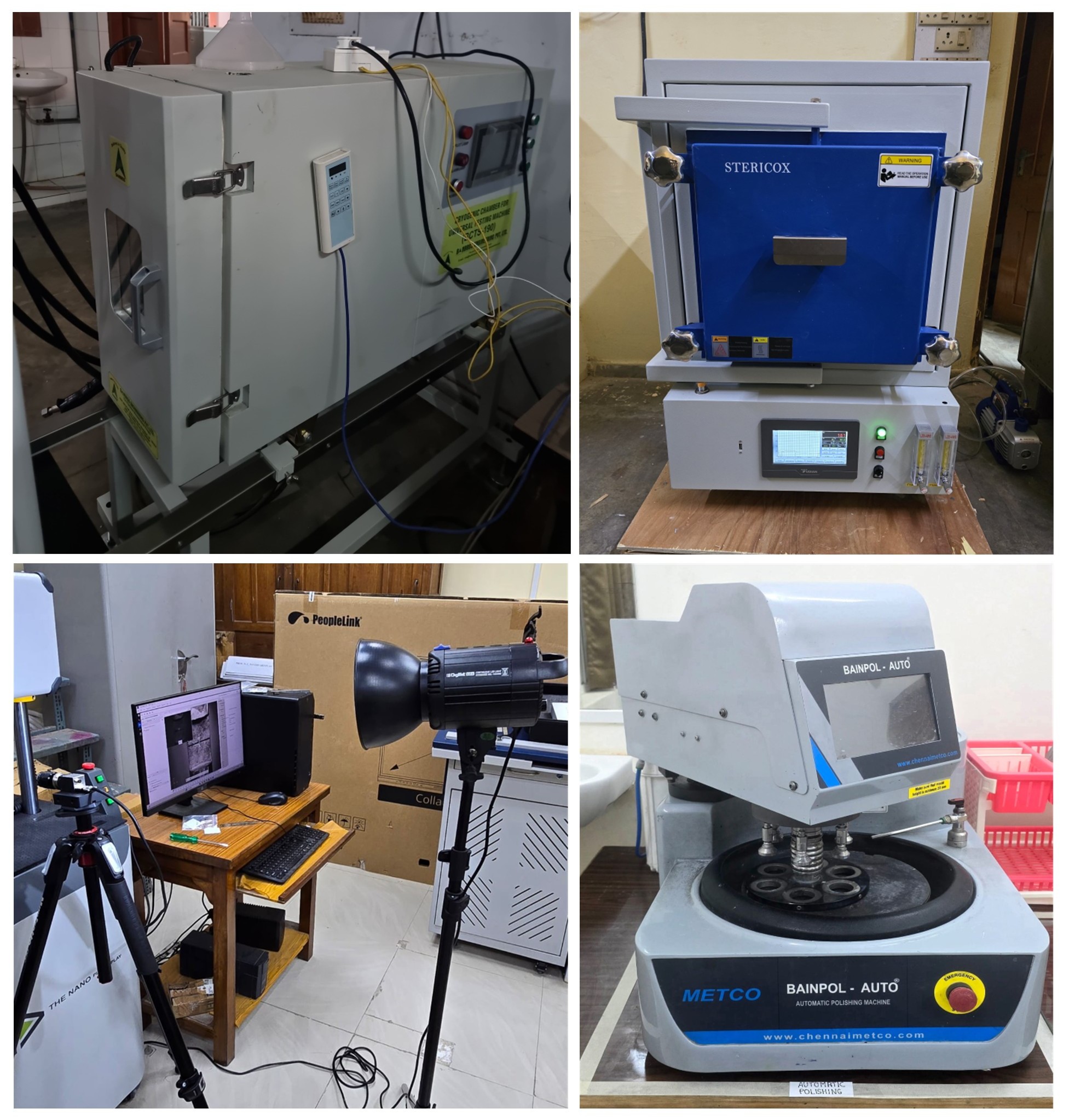 Key laboratory instruments