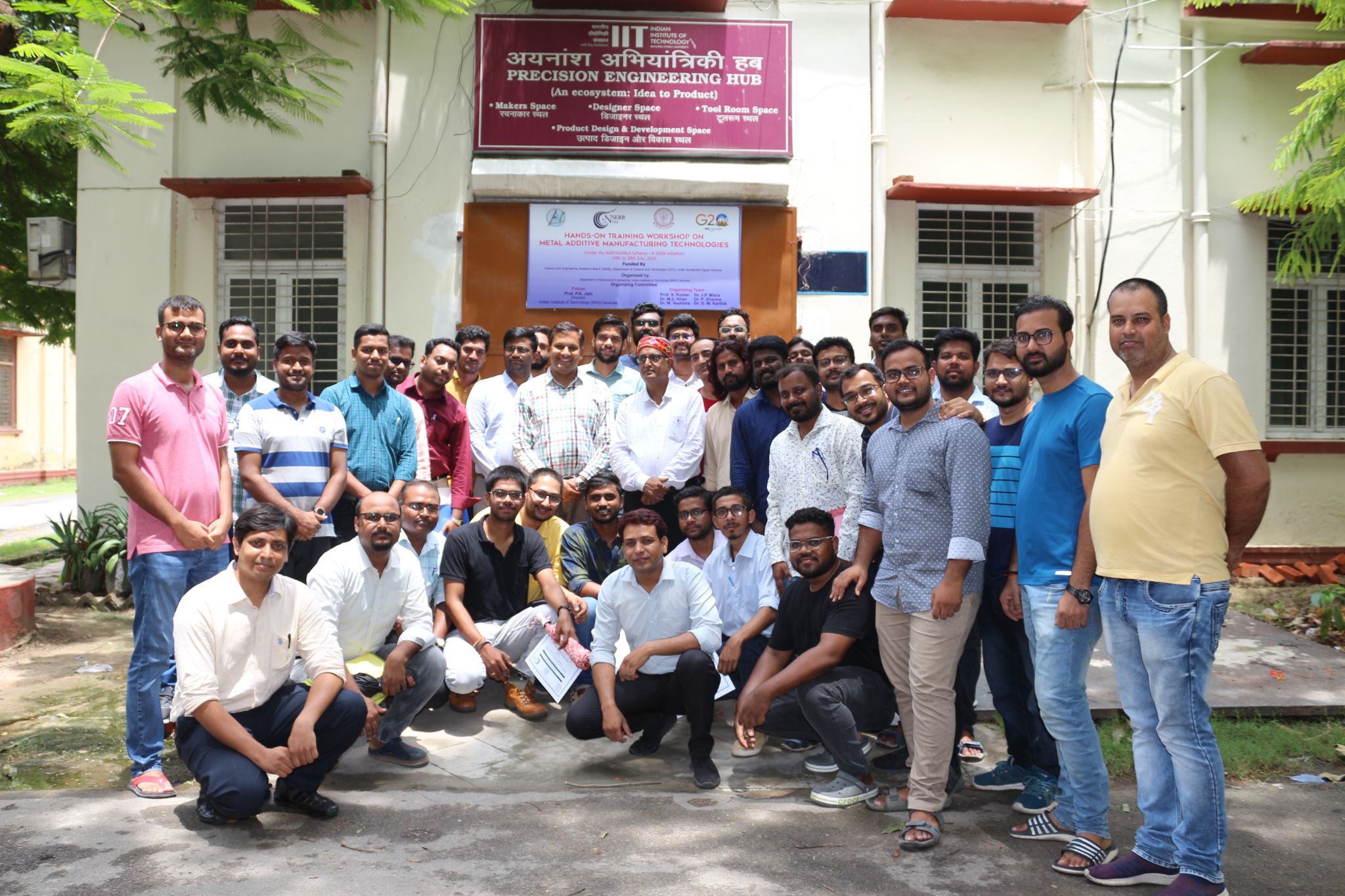 Metal Additive Manufacturing Technologies Workshop, IIT (BHU), 2023