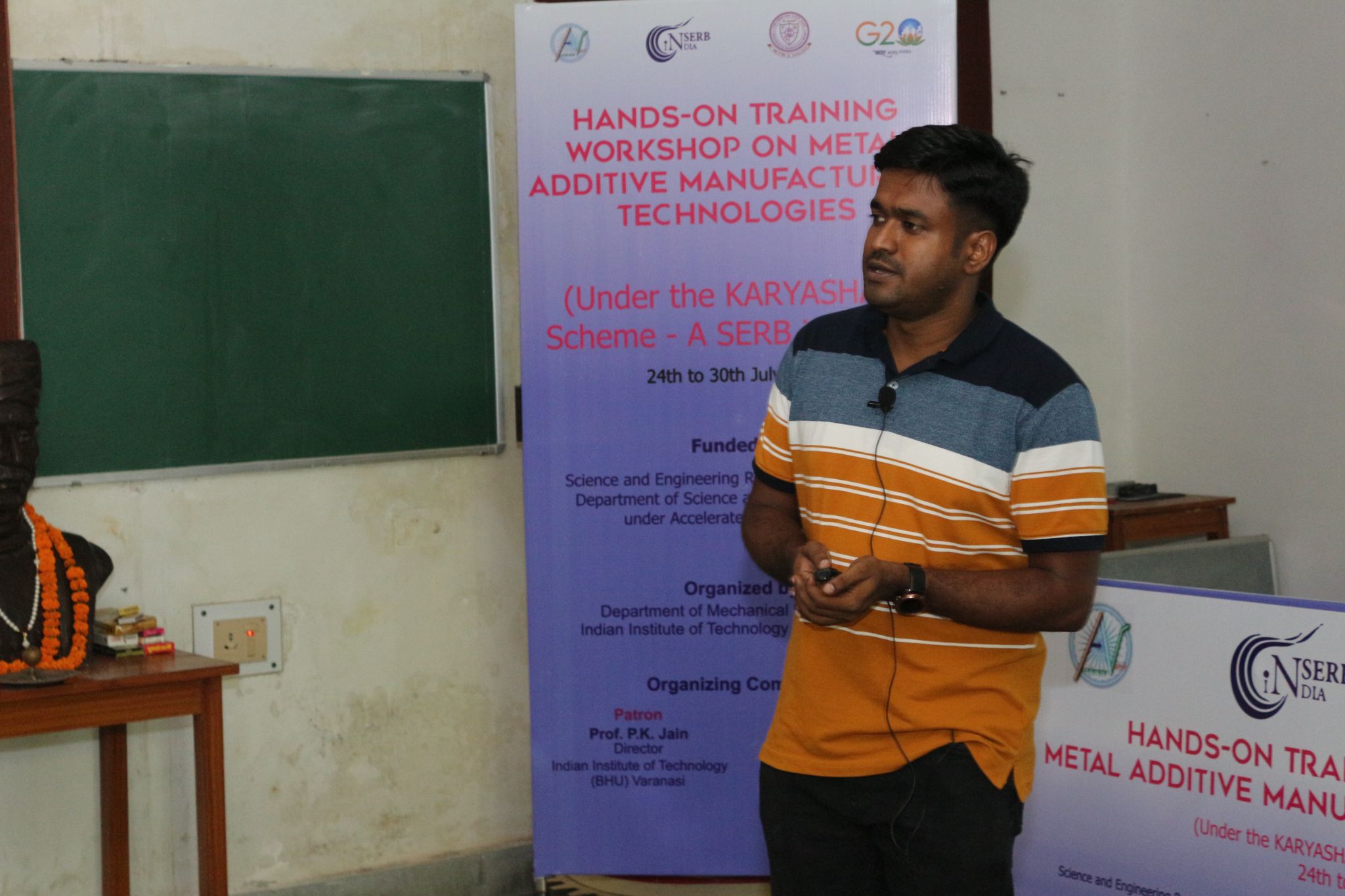 Metal Additive Manufacturing Technologies Workshop, IIT (BHU), 2023