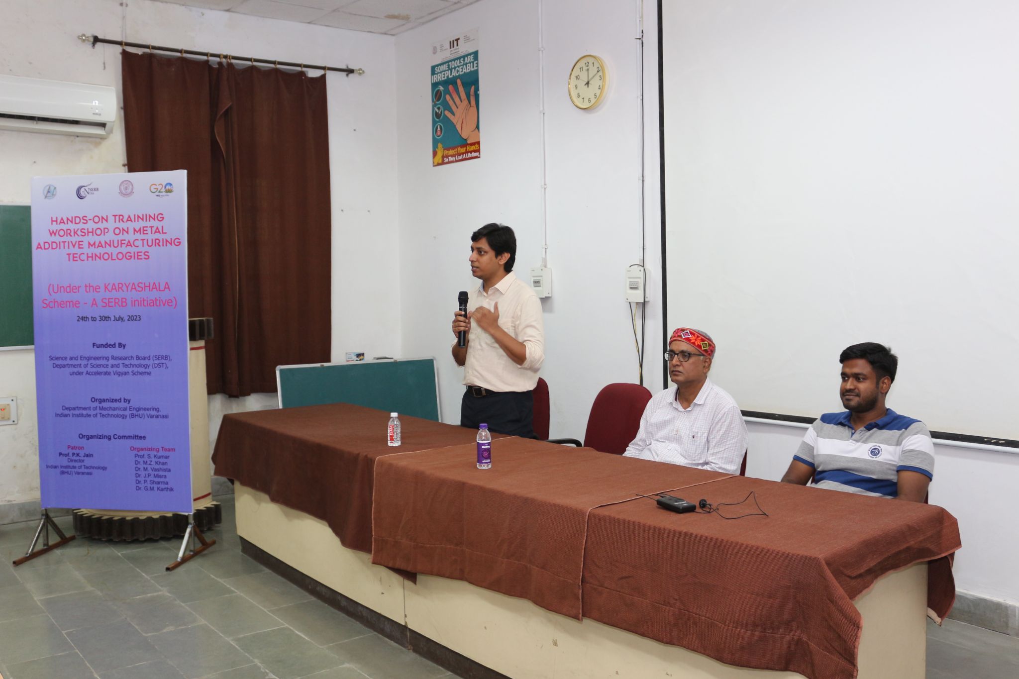 Metal Additive Manufacturing Technologies Workshop, IIT (BHU), 2023