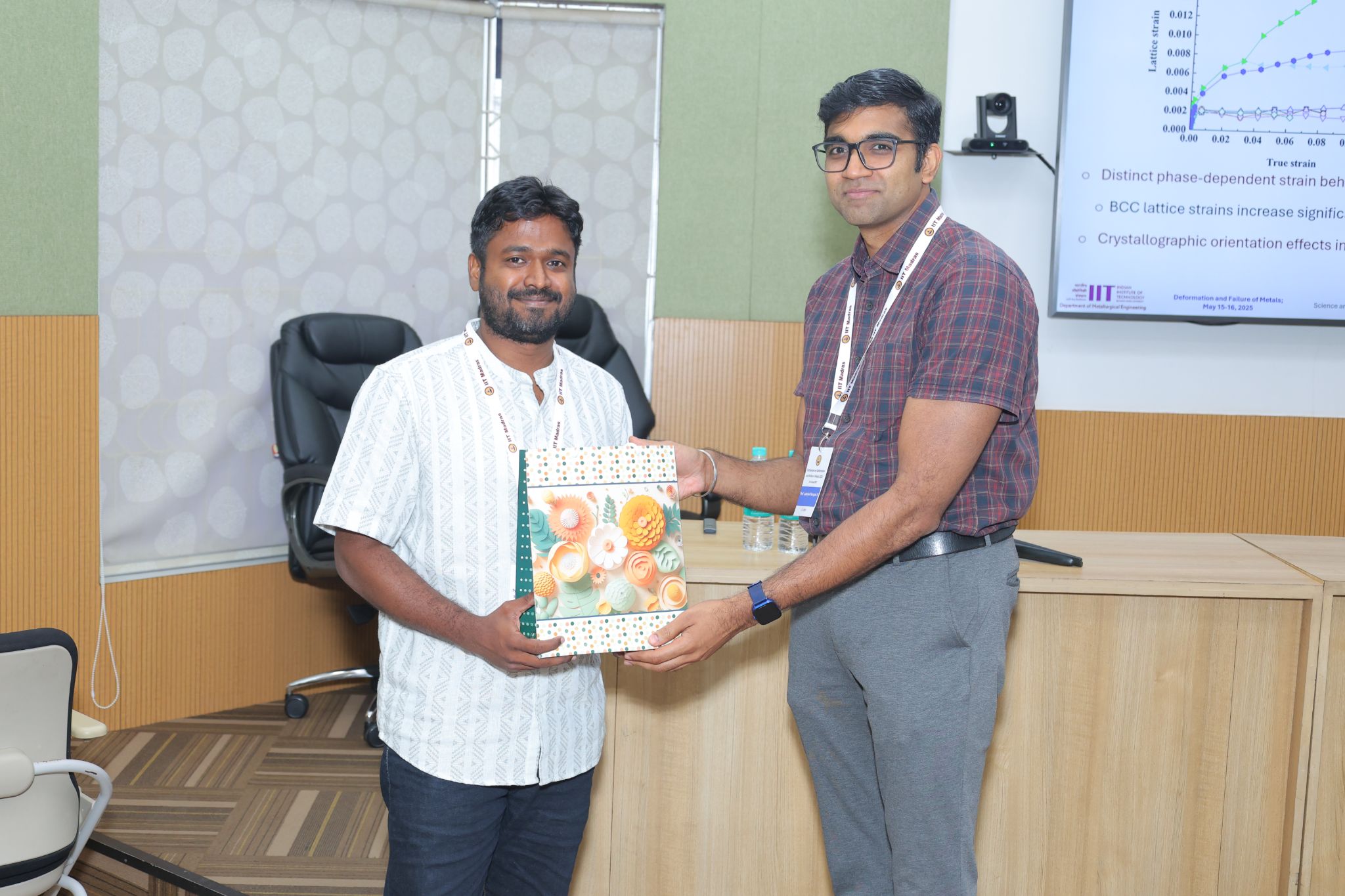 Symposium on Deformation and Failures in Metals, IIT Madras, May 2025