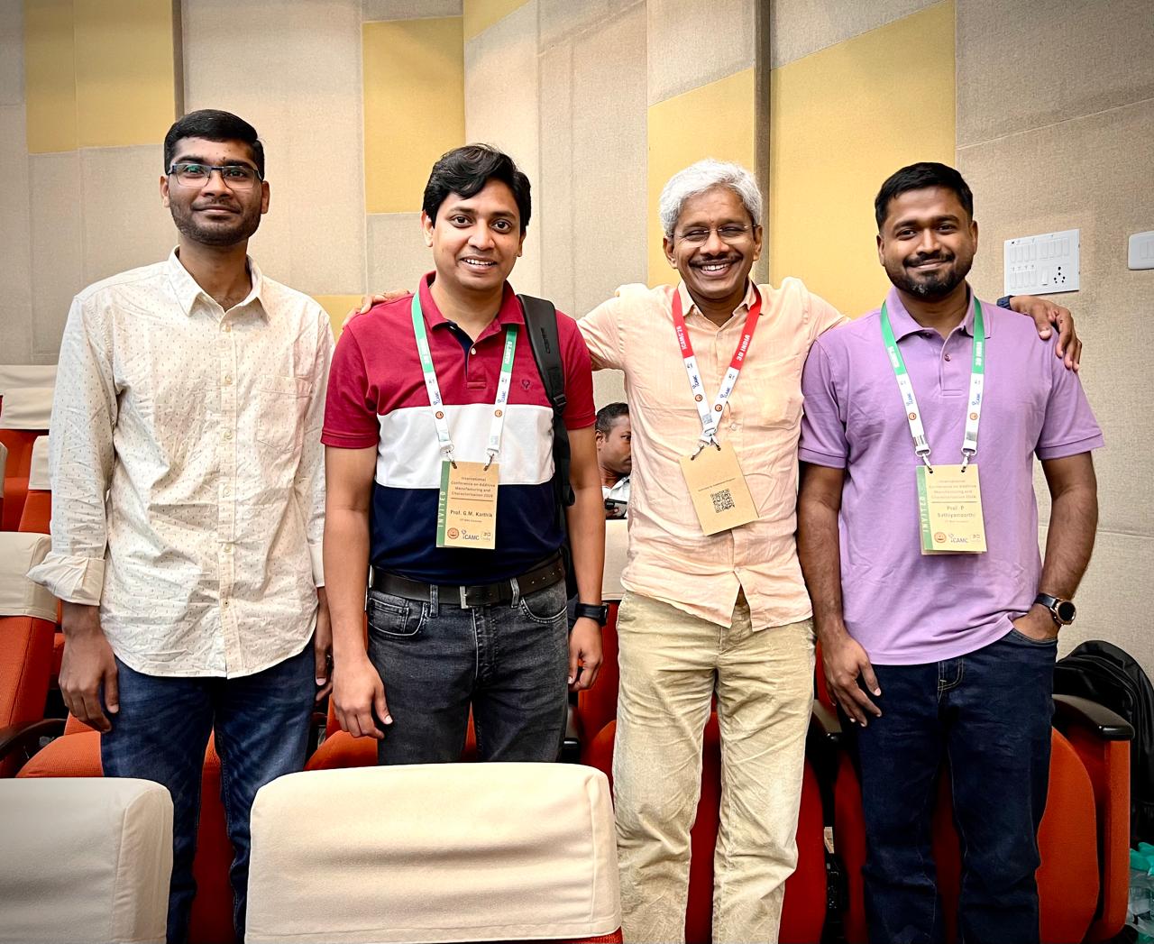International Conference on Additive Manufacturing and Characterization (ICAMC), IIT Madras, Feb 2026